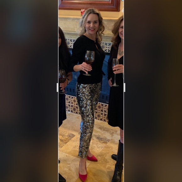 Pascaline sequined Trousers - Picture 4 of 8